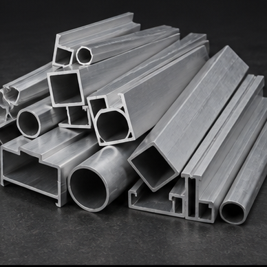 Aluminiumankauf: sortierter Materialbestand