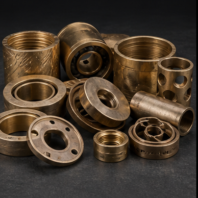 Bronzeankauf: sortierter Materialbestand