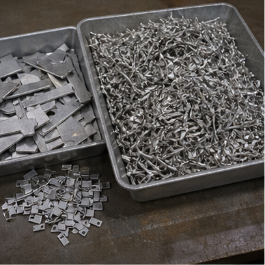 Metallspäne: Materialbeispiel 3